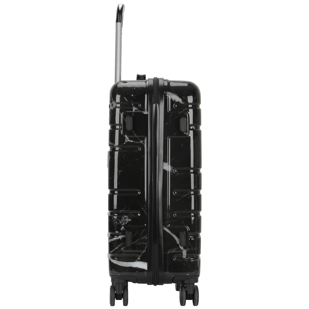 zom valija carry on rigido 20" marble black fansy zom zom valija carry on rigido 20" marble black fansy zom