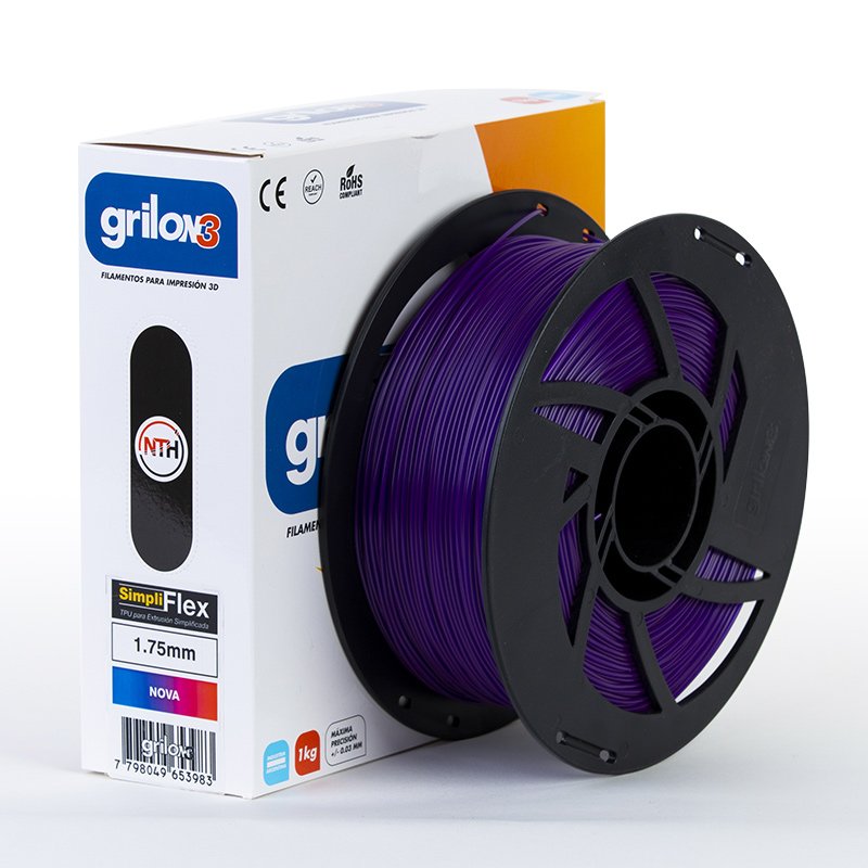 filamento monofilamento 3d grilon3 tpu simpliflex nova 1.75 x 1kg grilon 3 filamento monofilamento 3d grilon3 tpu simpliflex nova 1.75 x 1kg grilon 3