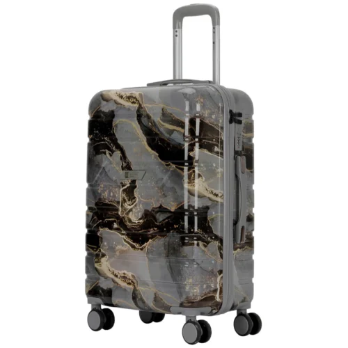 zom valija carry on rigido 20" marble vulcano zom