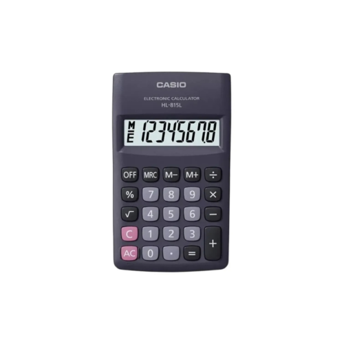 calculadora casio hl 815l negro casio