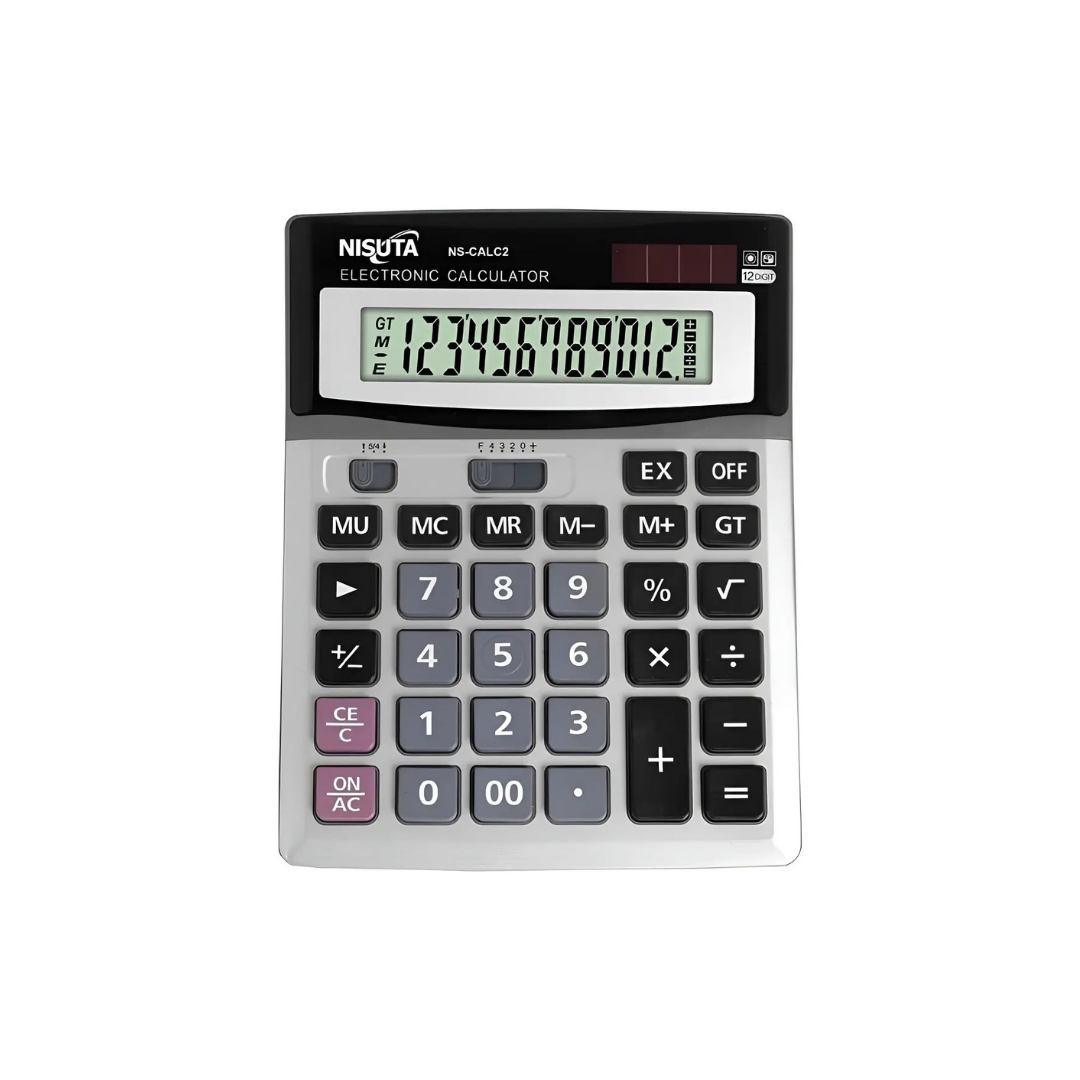 calculadora digital 12 digitos a pilas / solar 0001 calculadora digital 12 digitos a pilas / solar 0001