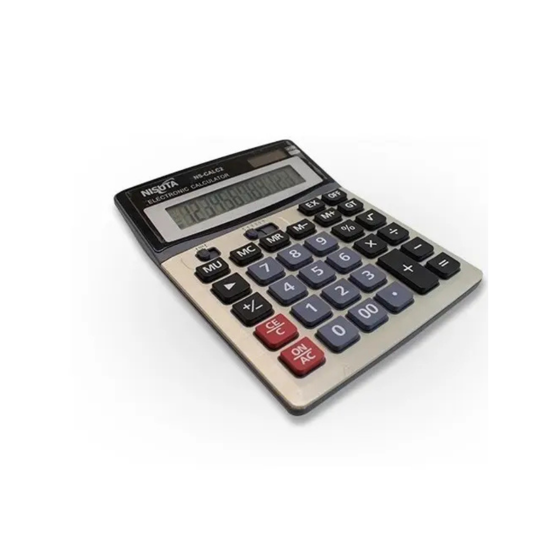 calculadora digital 12 digitos a pila / solar 0001 calculadora digital 12 digitos a pila / solar 0001