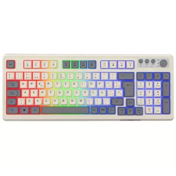 teclado retro gamer inalambrico noga teclado retro gamer inalambrico noga
