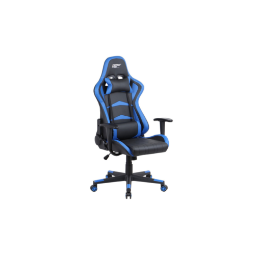 sillon gamer azul premium home
