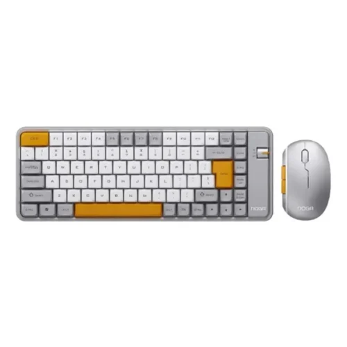 teclado + mouse inalambrico + noga