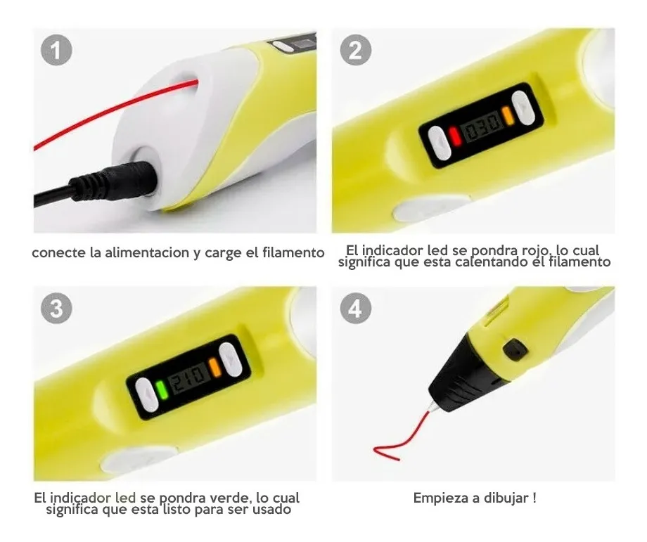 lapiz impresion 3d duaitek yellow duaitek lapiz impresion 3d duaitek yellow duaitek