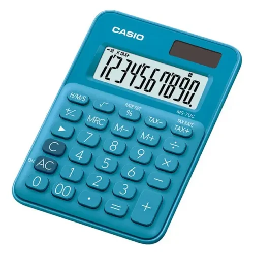 calculadora casio ms 7uc celeste 0001