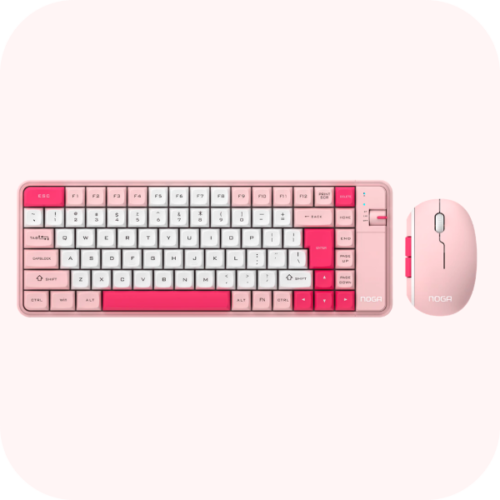 teclado + mouse inalambrico + noga