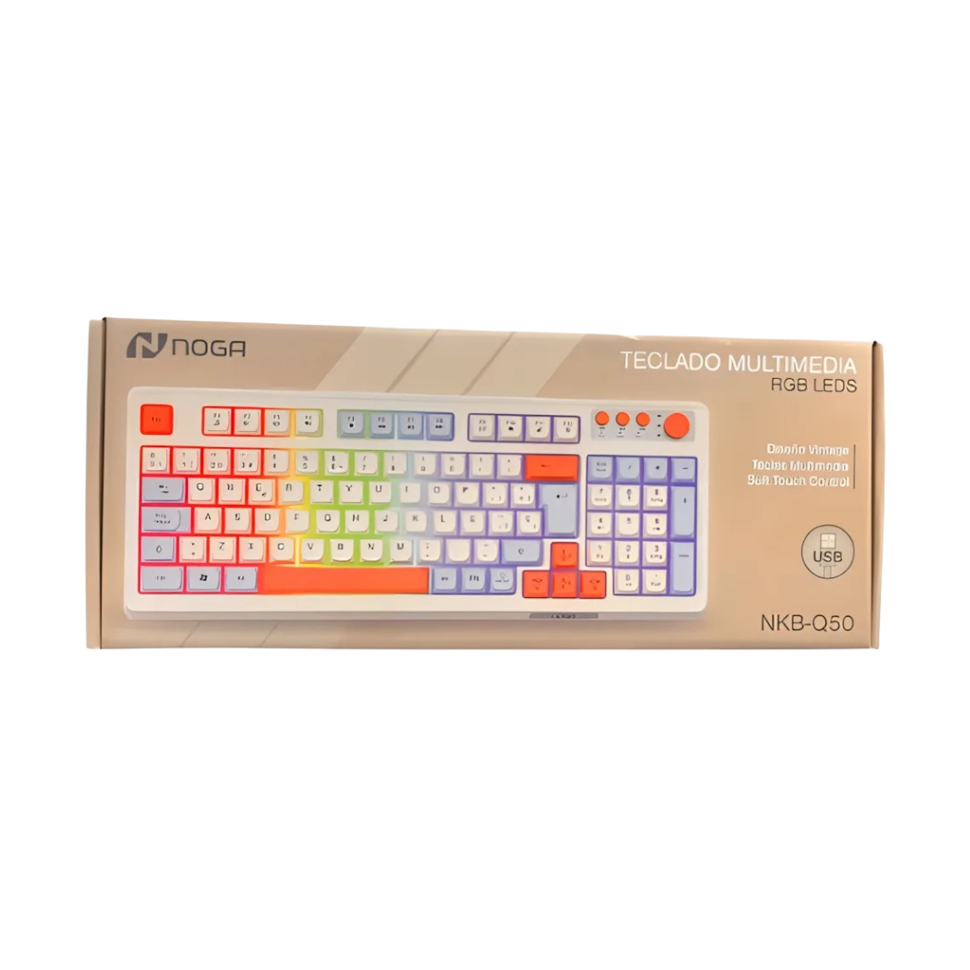 teclado retro gamer usb retroiluminado noga teclado retro gamer usb retroiluminado noga