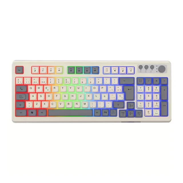 teclado retro gamer usb retroiluminado noga teclado retro gamer usb retroiluminado noga