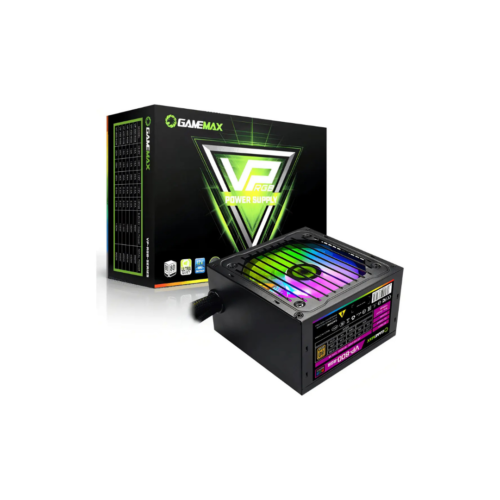 fuente 600w gamemax 80 plus bronze vp 600 m rgb gamemax